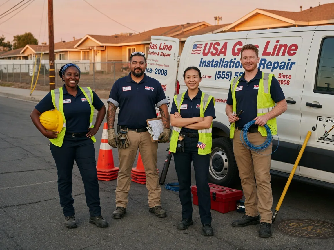 Gas Line Installation company in Glennville, CA